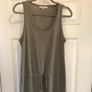 Comfy drawstring waist dress